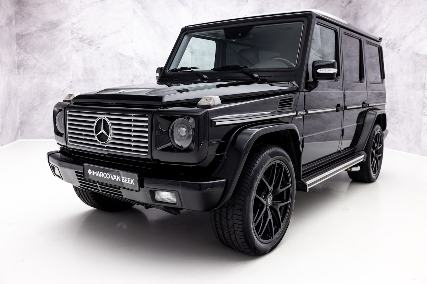 Mercedes-Benz G-klasse - 55 AMG Kompressor Lang | Schuifdak | 21" Brabus | Uniek! - AutoWereld.nl