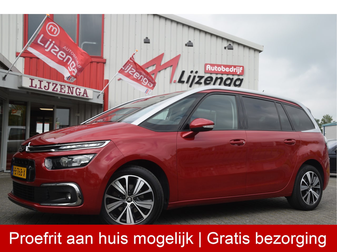 Citroën Grand C4 Picasso - 1.2 PureTech Business Navi | 17 inch | Camera | Trekhaak | Carplay | Keyless - AutoWereld.nl