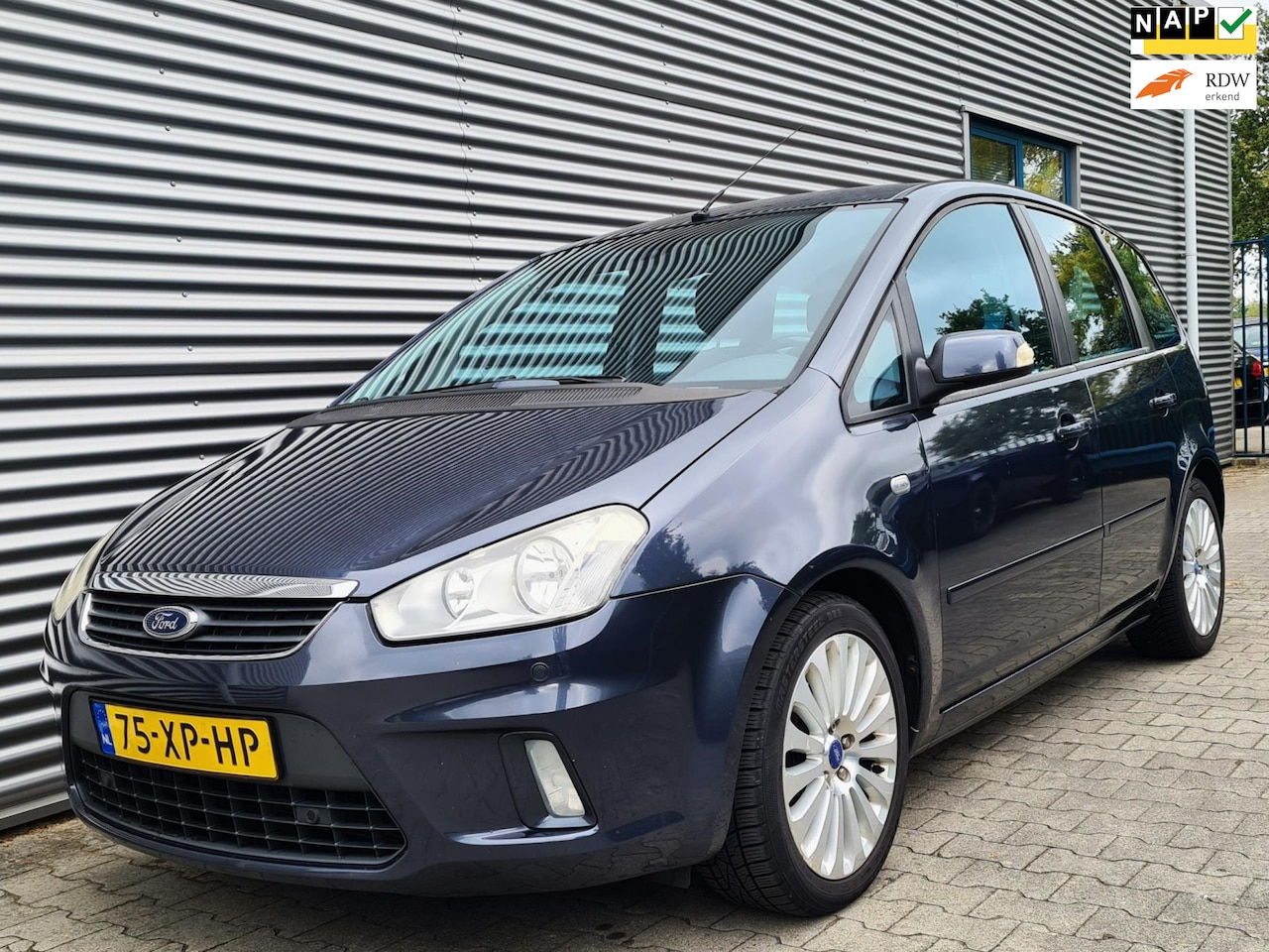 Ford C-Max - 1.6-16V Titanium 08-2007 Antr. Grijs Metallic - AutoWereld.nl