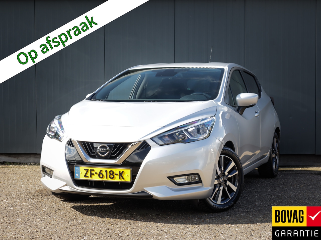 Nissan Micra - 1.0 IG-T N-Connecta (101 PK) Keurig-Onderh, 12-Mnd-BOVAG, NL-Auto, Navigatie/Apple-Carplay - AutoWereld.nl