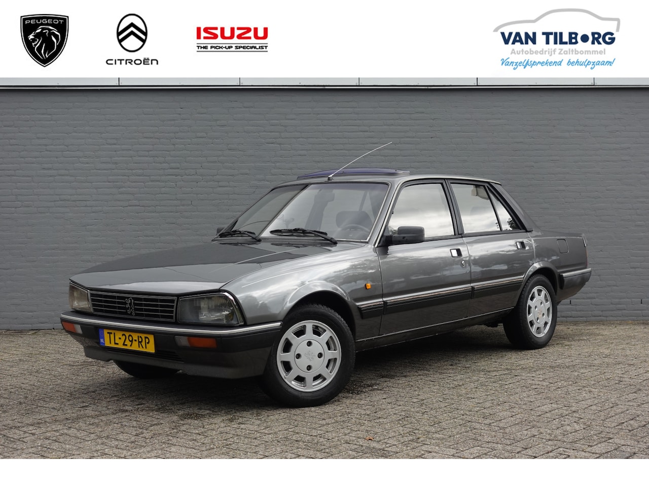 Peugeot 505 - 2.8 V6 kat. | Lederen bekleding | Schuif kantel/ dak | Trekhaak | Handgeschakeld - AutoWereld.nl