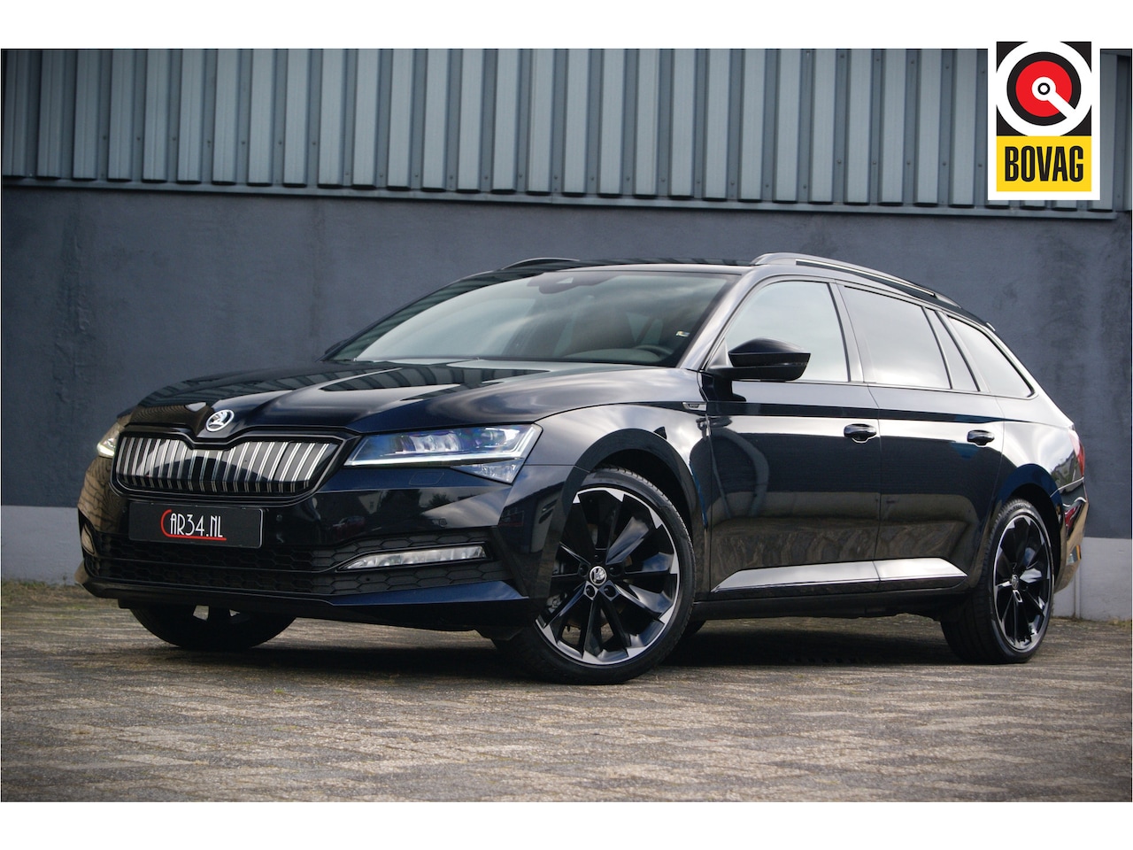 Skoda Superb Combi - 1.4 TSI 218PK iV Sportline Business Virtual/wegkl.trhk/Memory/CantonSound/Camera Aut - AutoWereld.nl