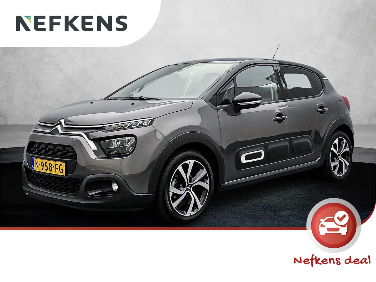 Citroën C3 - Shine 110 pk Automaat | Navigatie | Achteruitrijcamera | Parkeersensoren Achter | LED Kopl - AutoWereld.nl