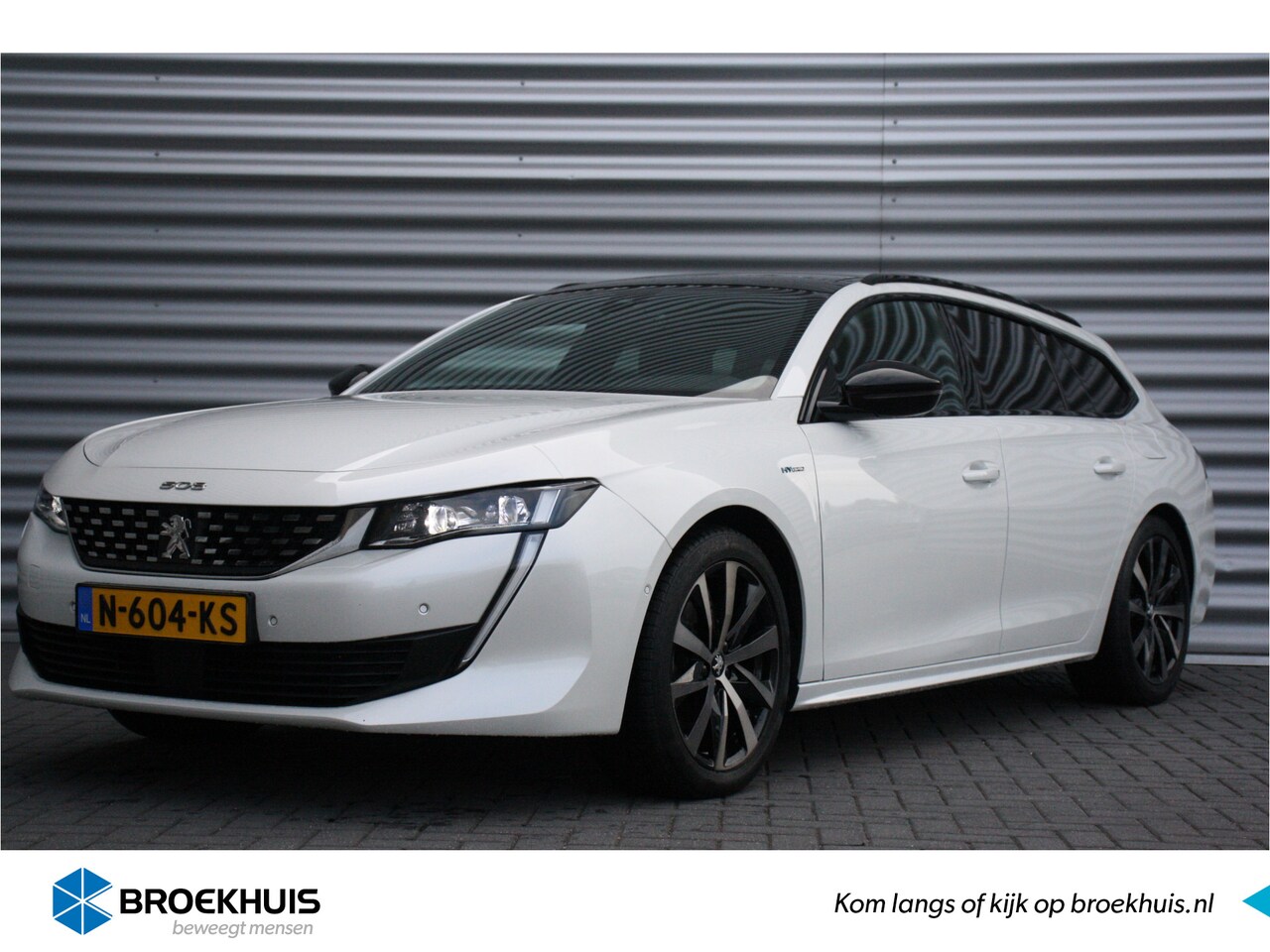 Peugeot 508 SW - 1.6 HYBRID 225PK GT PREMIÈRE AUTOMAAT / NAVI / LEDER / CLIMA / PDC / AGR / 18" LMV / CAMER - AutoWereld.nl