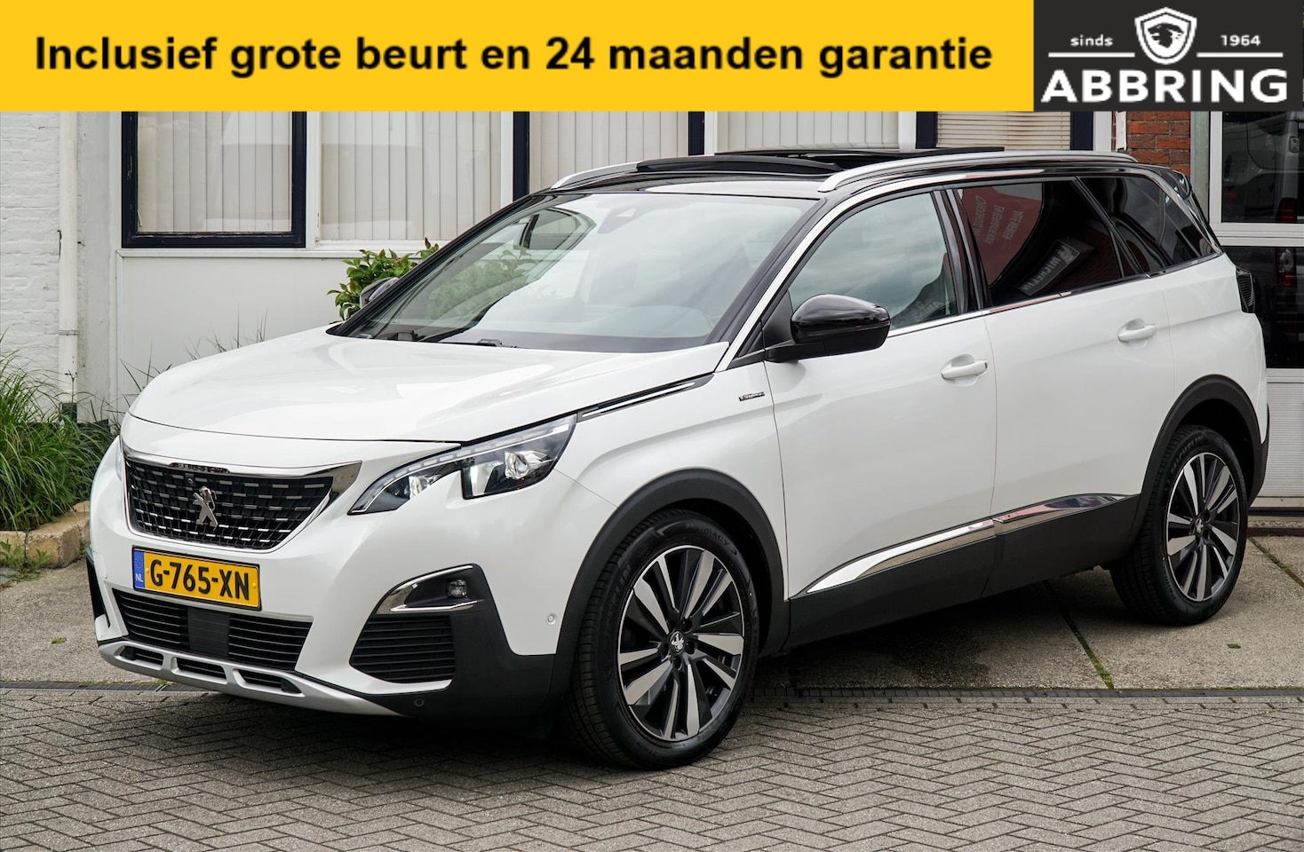 Peugeot 5008 - GT-Line leder, schuifdak, 2 jaar garantie! - AutoWereld.nl