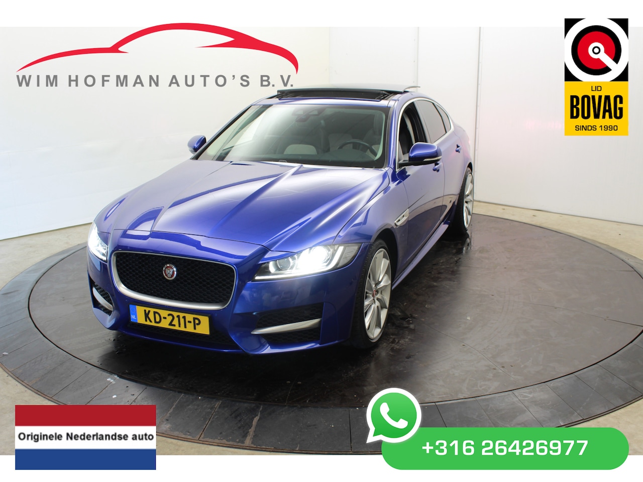 Jaguar XF Portfolio - 2.0d R-Sport Panodak Camera Leder 19” - AutoWereld.nl