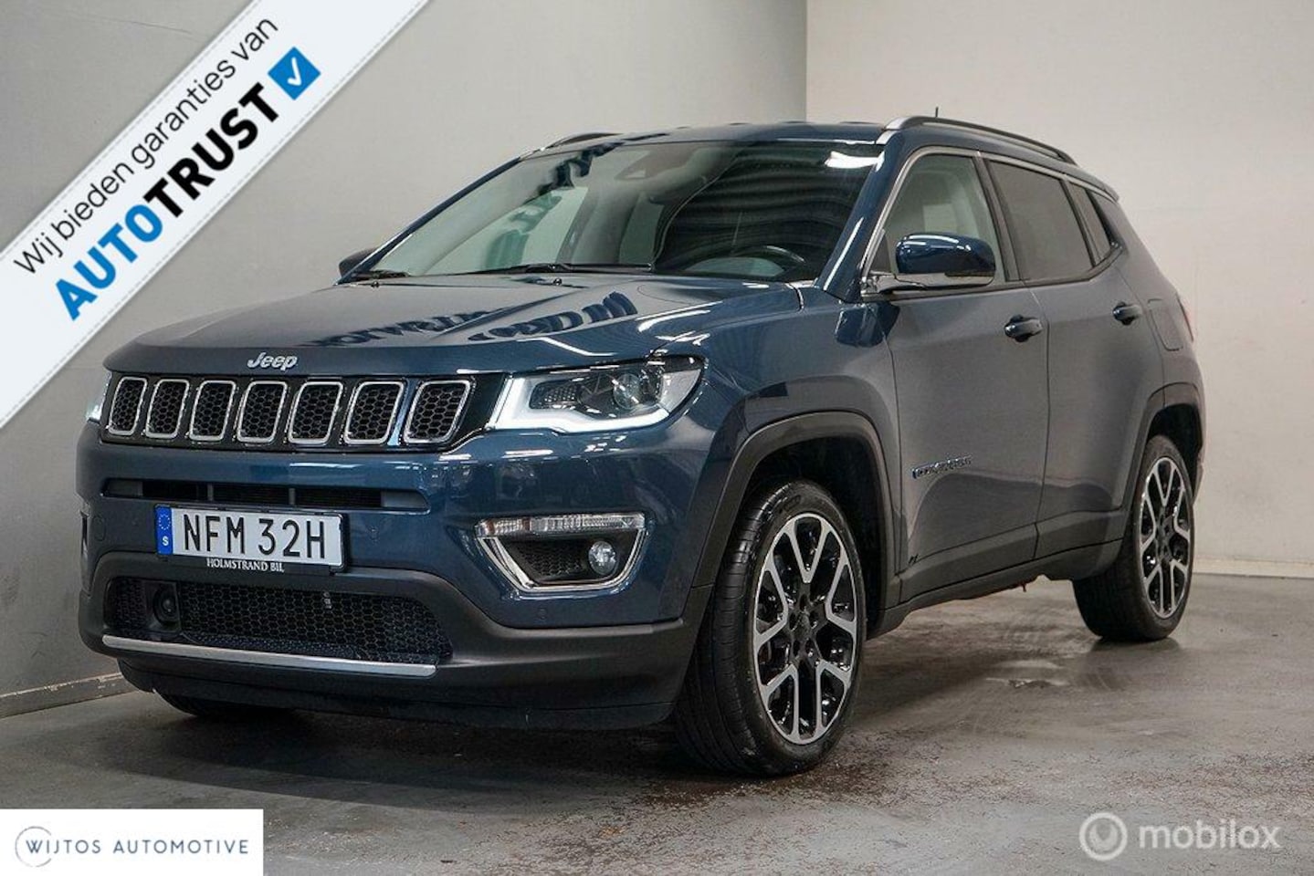 Jeep Compass - 4xe 190 Plug-in Hybrid Limited Business, leer - AutoWereld.nl