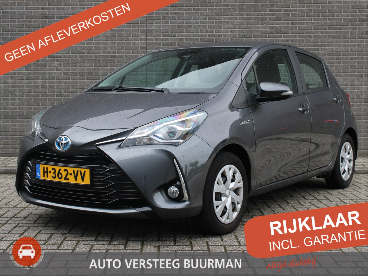 Toyota Yaris - 1.5 Hybrid Active Climate control, Achteruitrij camera, Navigatie, Elek.ramen voor en spie - AutoWereld.nl