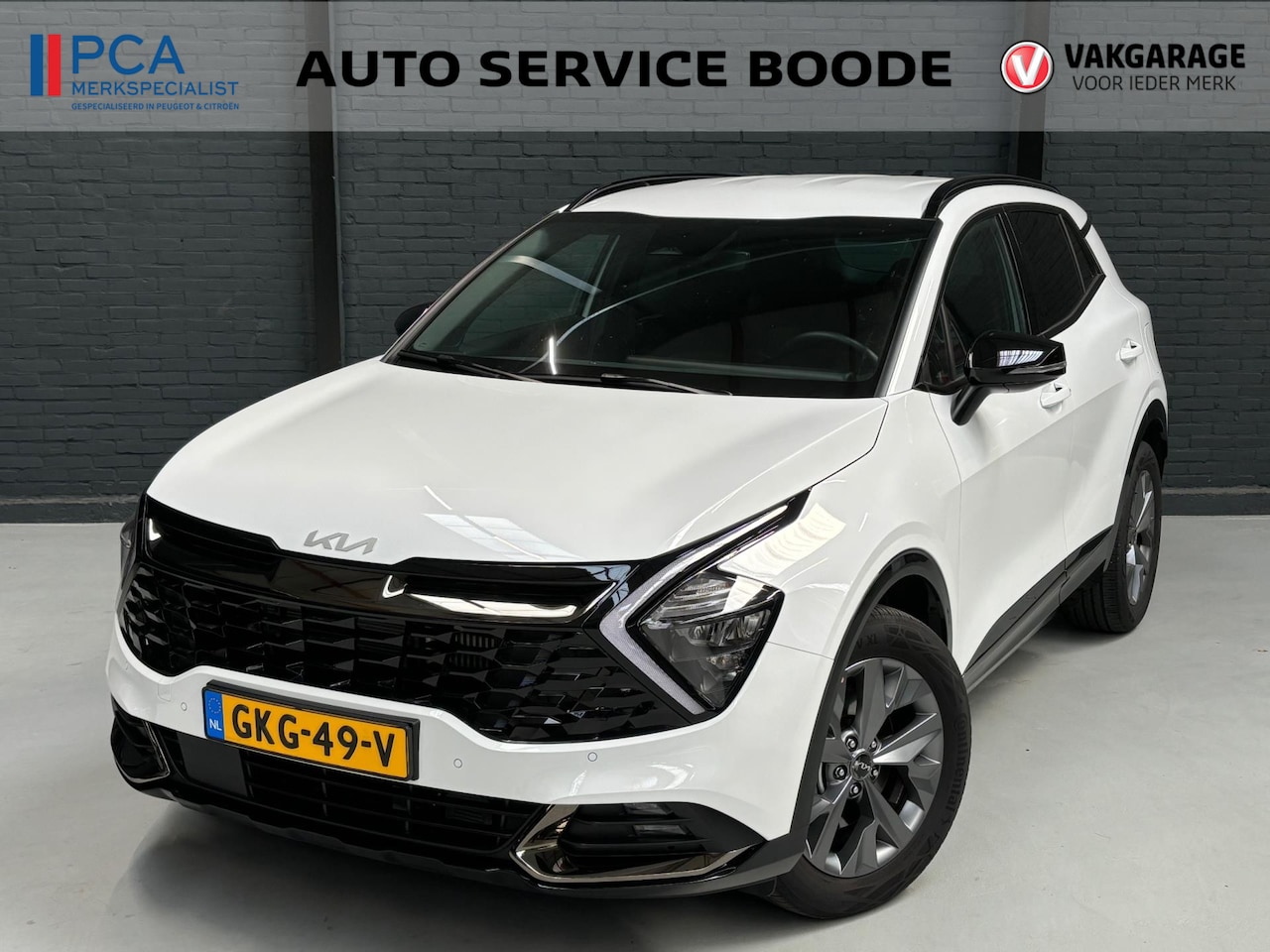 Kia Sportage - 1.6 HEV (230pk) Hybrid Dark Edition - leder / alcantara - AutoWereld.nl