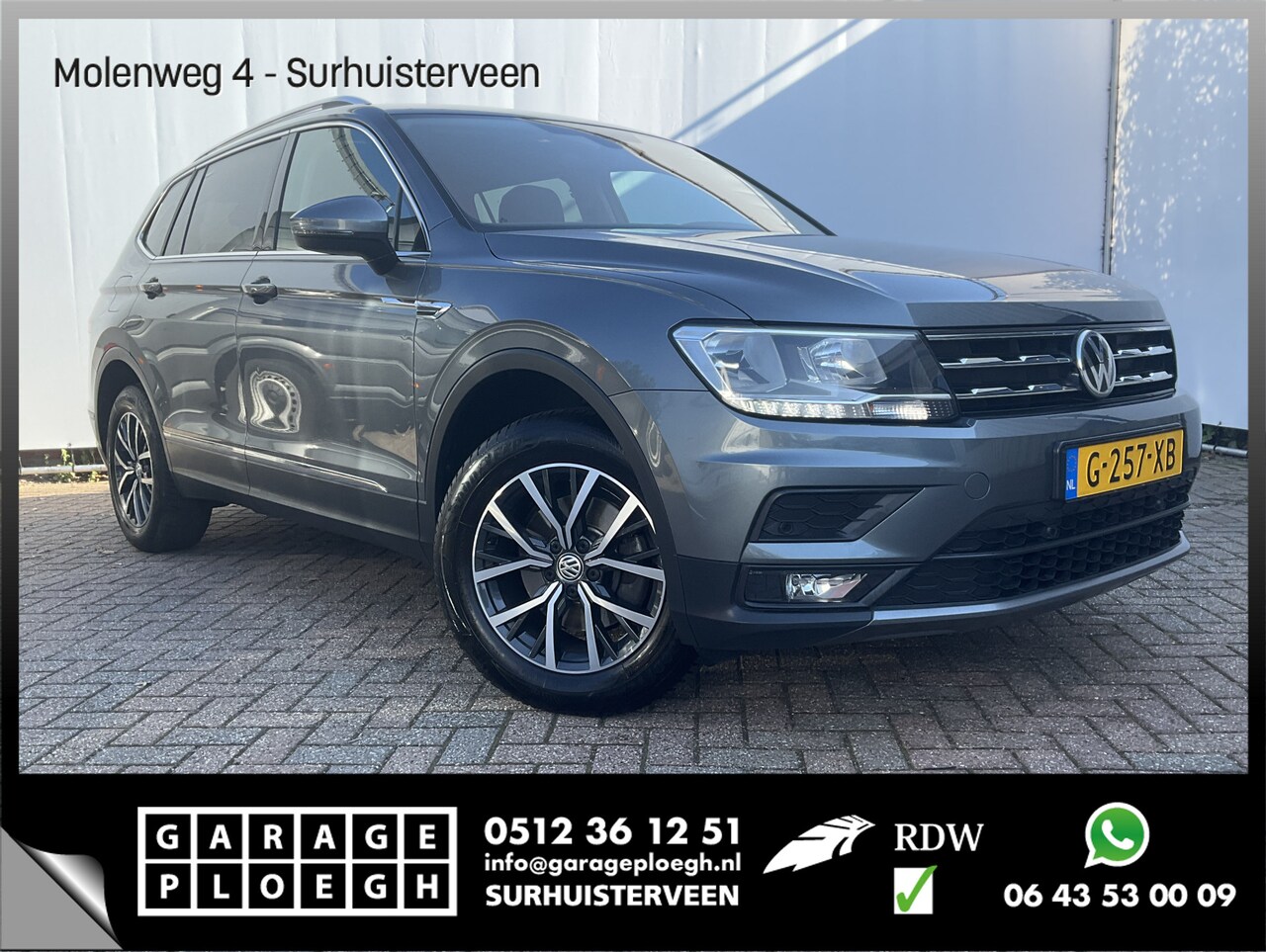 Volkswagen Tiguan Allspace - 7-Pers 1.5 TSI Aut7 Trekhaak Adap.cruise Leder Elek.Klep 7-pers! - AutoWereld.nl