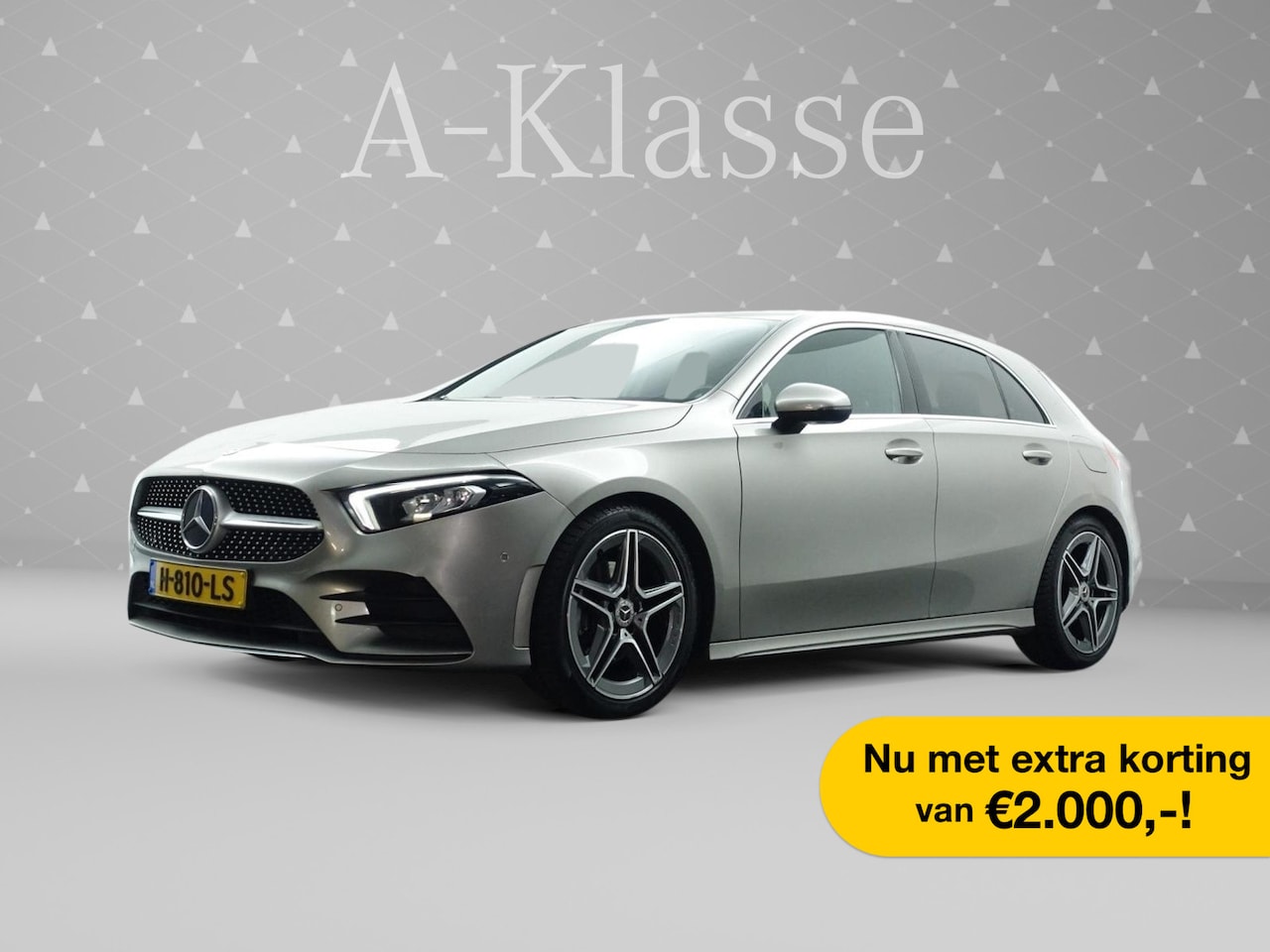 Mercedes-Benz A-klasse - 180 AMG Sport Edition Aut- Xenon Led I Stoelverwarming I Sport Interieur I Camera I Navi I - AutoWereld.nl