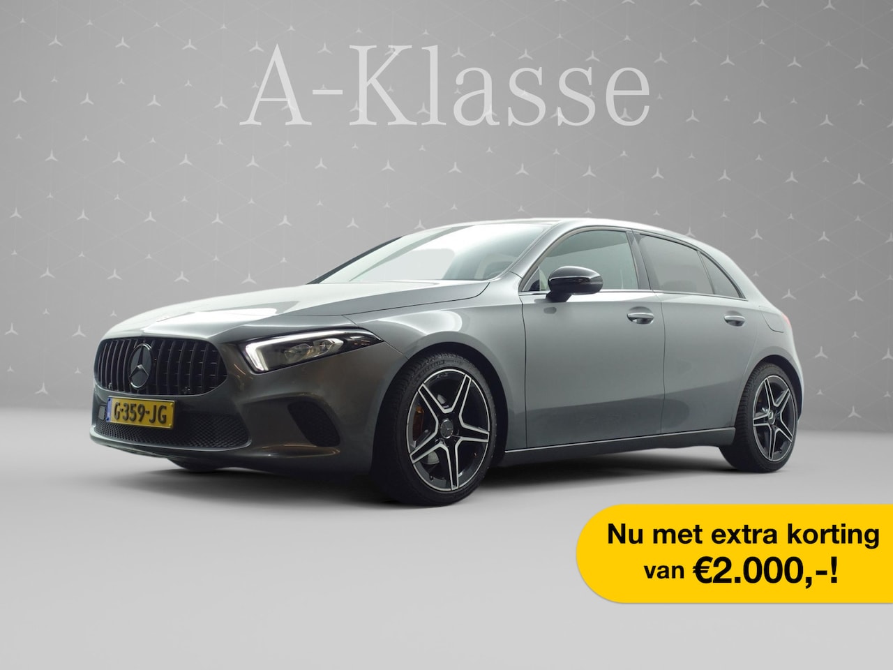 Mercedes-Benz A-klasse - AMG Night Edition- Sport Leder I Camera I Navi I Carbon Pakket I Xenon Led - AutoWereld.nl