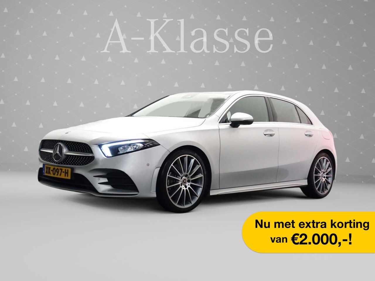 Mercedes-Benz A-klasse - 250 AMG Premium 225pk Ed Autom- Leer I Camera I Navi I Xenon Led I Stoelverwarming - AutoWereld.nl