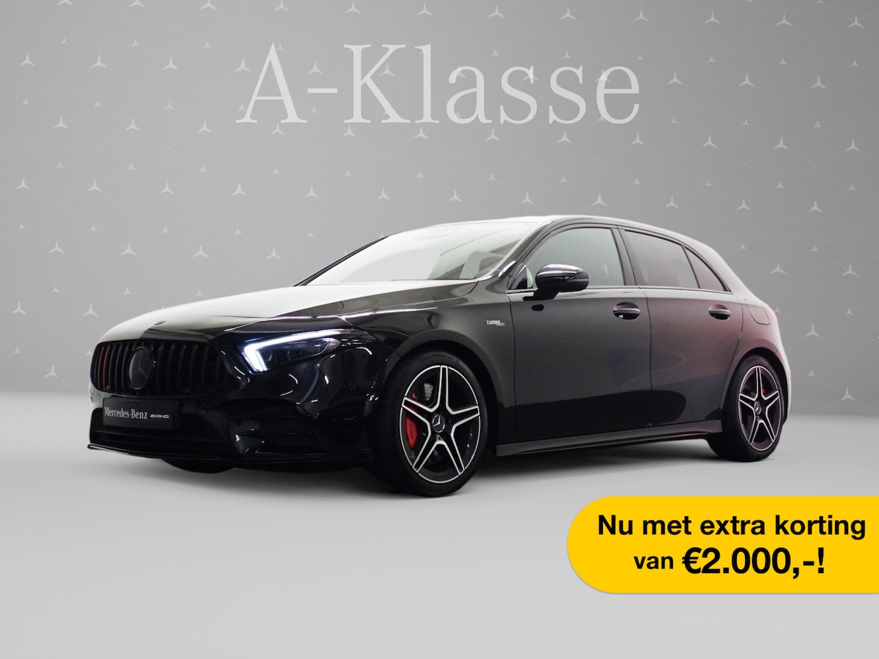 Mercedes-Benz A-klasse - 180 Prestige AMG Edition Aut- MBUX  I Navi I  Leer I  Camera I 9 DKM ! - AutoWereld.nl