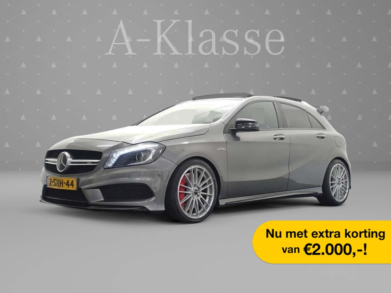 Mercedes-Benz A-klasse - 45 AMG 4MATIC 400Pk Edition 1 Aut- Aerokit  I Panodak I  Xenon Led I  Memory I Harman Kard - AutoWereld.nl