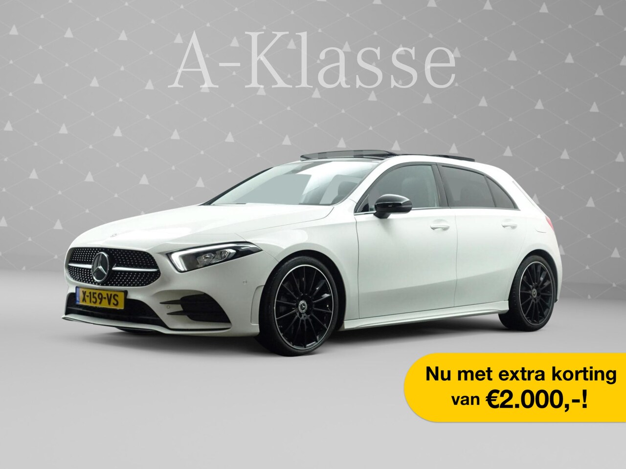 Mercedes-Benz A-klasse - 250 AMG Premium Plus Design aut- Panoramadak  I Sfeerverlichting I  Dynamic select I  Lane - AutoWereld.nl