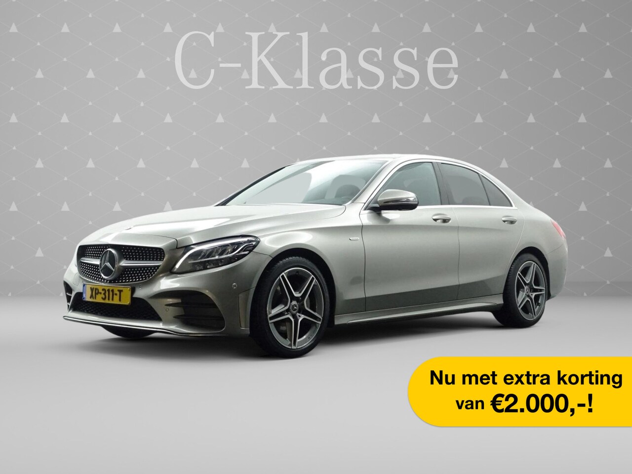 Mercedes-Benz C-klasse - 180 AMG Edition Aut- 360 Camera I  Burmester I Virtual Cockpit I Xenon led I Sport Interie - AutoWereld.nl