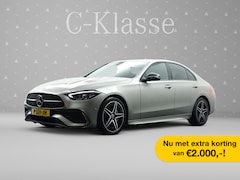 Mercedes-Benz C-klasse - 180 AMG Line Aut- Sfeerverlichting I Xenon Led I Camera IPark Assist I Carbon I Keyless