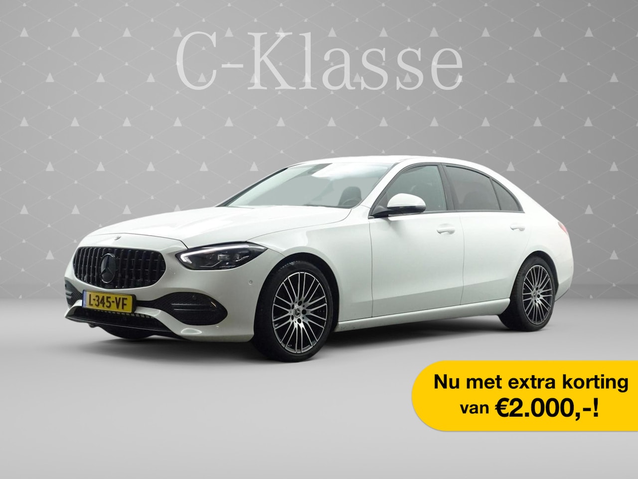 Mercedes-Benz C-klasse - 200 AMG Launch Edition Luxury Line Aut- Sfeerverlichting I Camera I Xenon Led I Carplay I - AutoWereld.nl