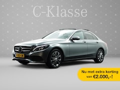 Mercedes-Benz C-klasse - 200 AMG Night Edition Aut- Panodak I Park Assist I Xenon Led I Clima I LMV