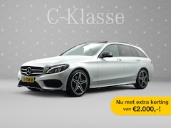 Mercedes-Benz C-klasse Estate - 180 AMG Night Edition Aut- Panodak I Xenon Led I Sfeerverlichting I Burmester I Stoelverwa