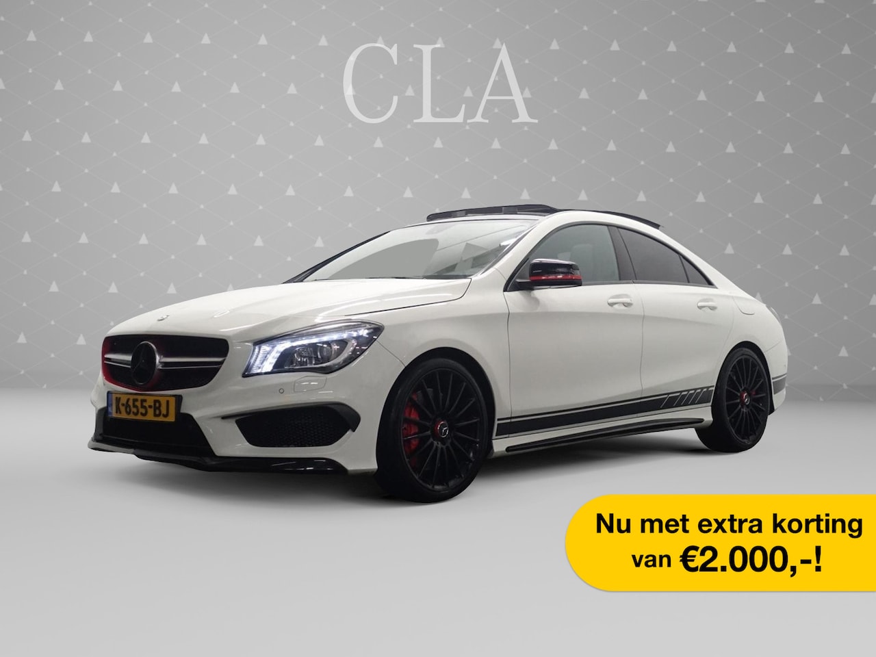 Mercedes-Benz CLA-Klasse - 45 AMG 361pk 4MATIC Edition 1 Autom- Panodak I F1 Seats I Xenon led - AutoWereld.nl