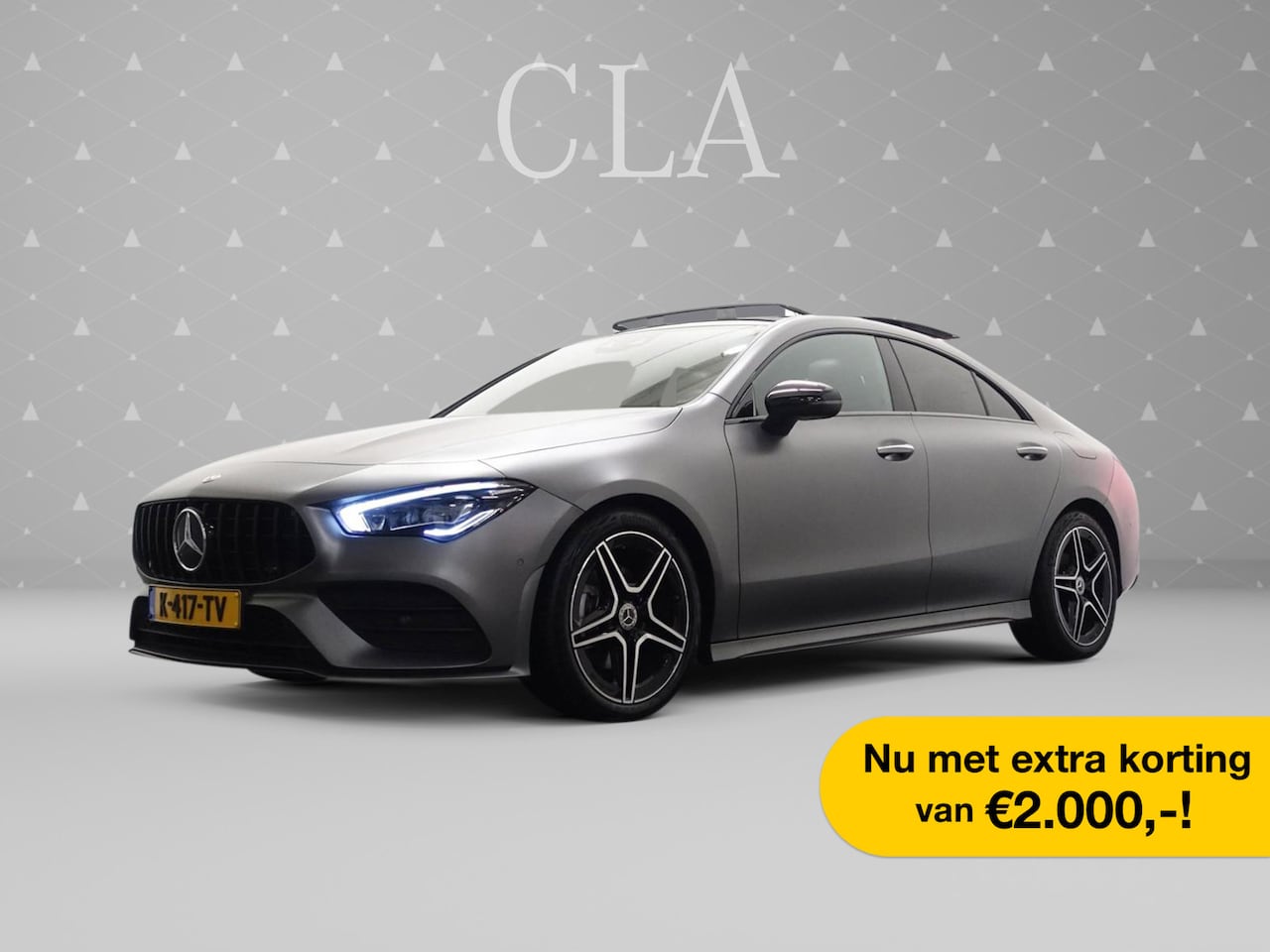 Mercedes-Benz CLA-Klasse - 180 AMG Night Edition Aut- 45s Pakket I Memory I Panodak I Sfeerverlichting I Zitkinematic - AutoWereld.nl