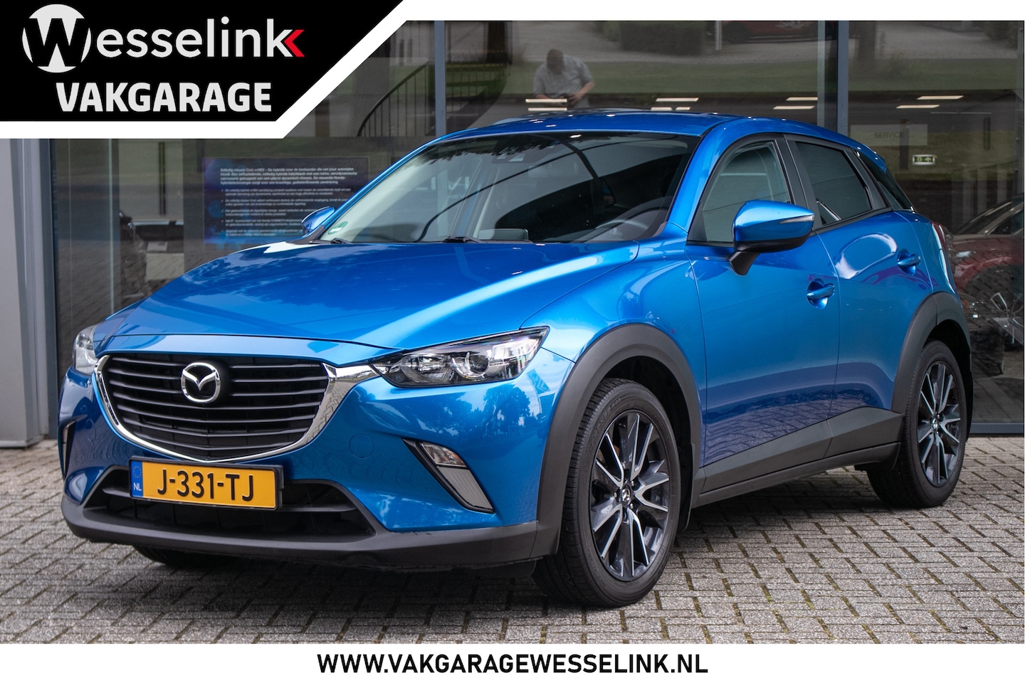 Mazda CX-3 - 2.0 SkyActiv-G 120 TS+ All-in rijklaarprijs | Trekhaak | Navi | Nette staat - AutoWereld.nl