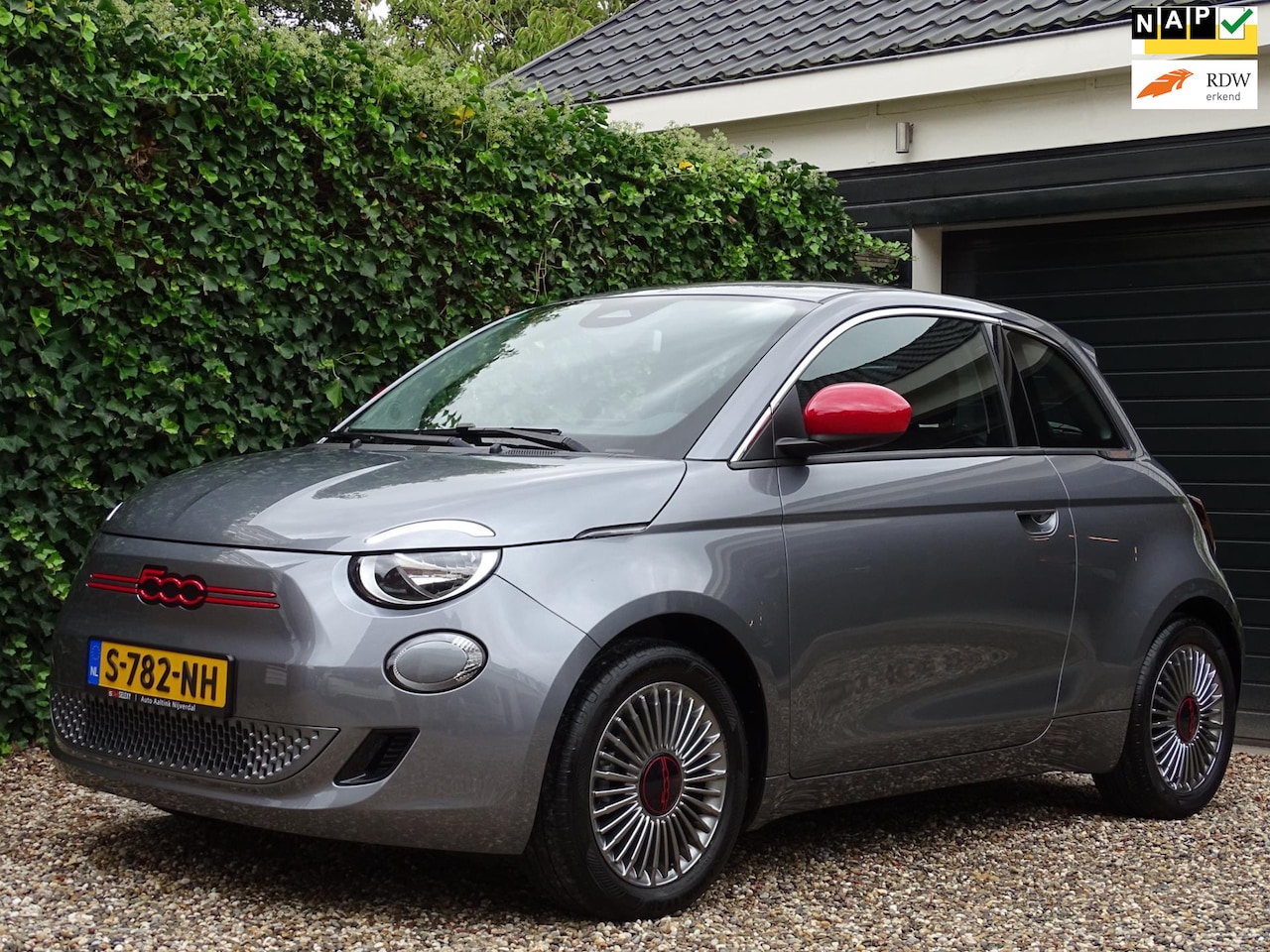 Fiat 500 - RED 24 kWh | €2000,- subsidie - AutoWereld.nl