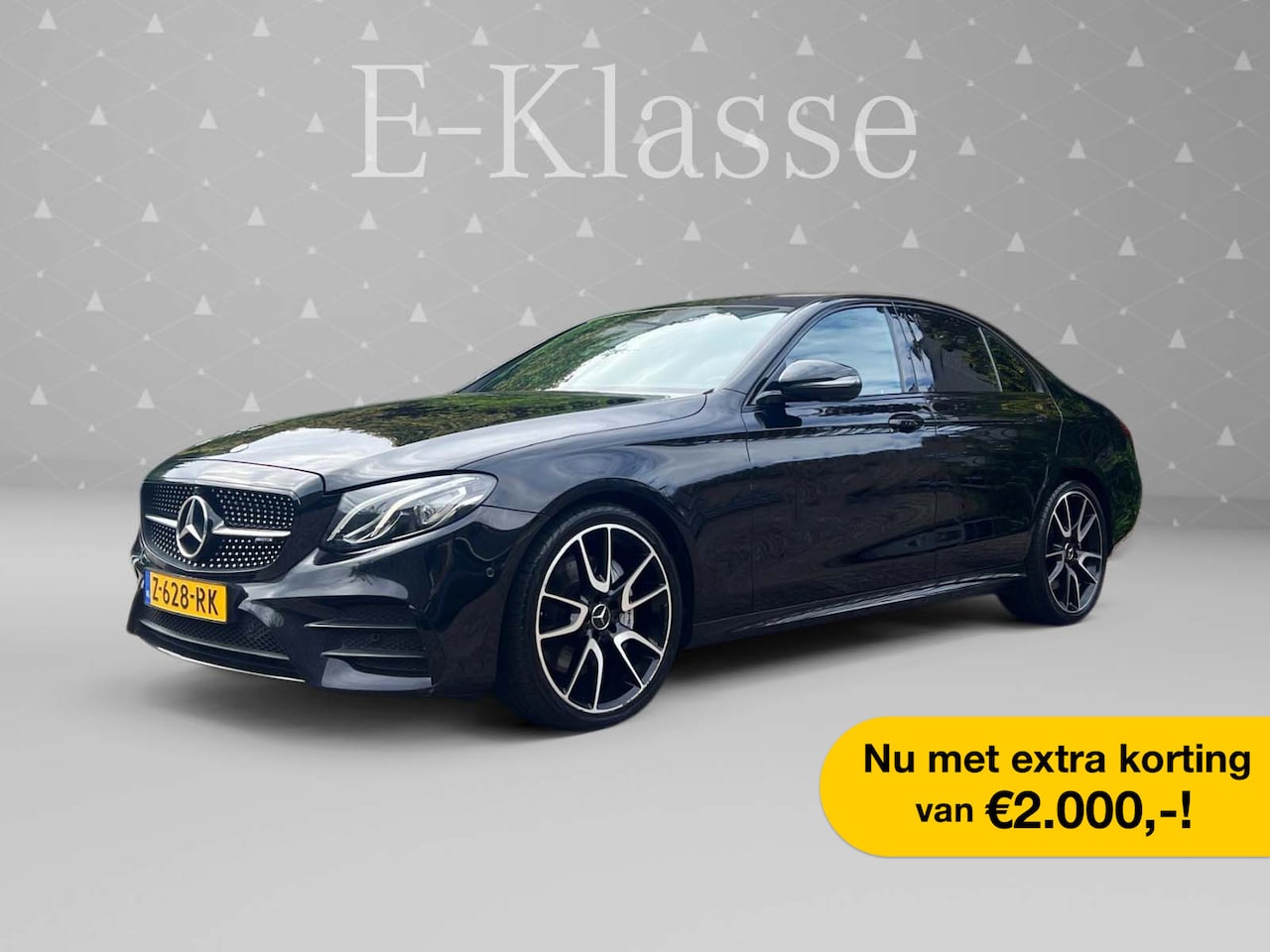 Mercedes-Benz E-klasse - AMG 43 4Matic Night Edition 402pk 9G Aut- Leer I Widescreen I Xenon Led I Camera I Burmest - AutoWereld.nl