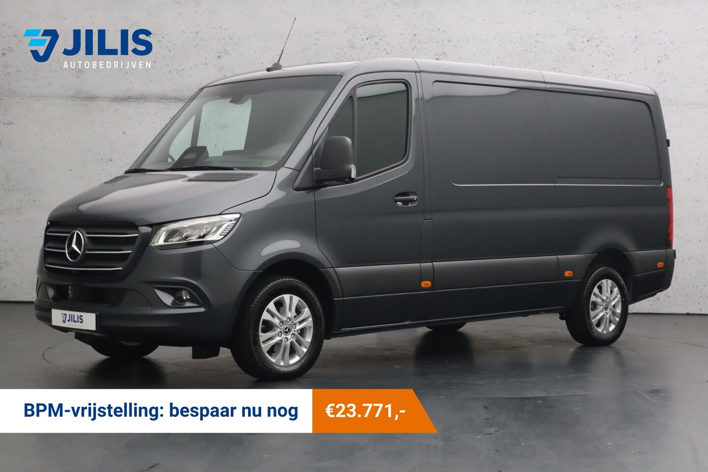 Mercedes-Benz Sprinter - 319 1.9 CDI L2H1 RWD Automaat | LED | Cruise control adaptief | Trekhaak | Camera - AutoWereld.nl