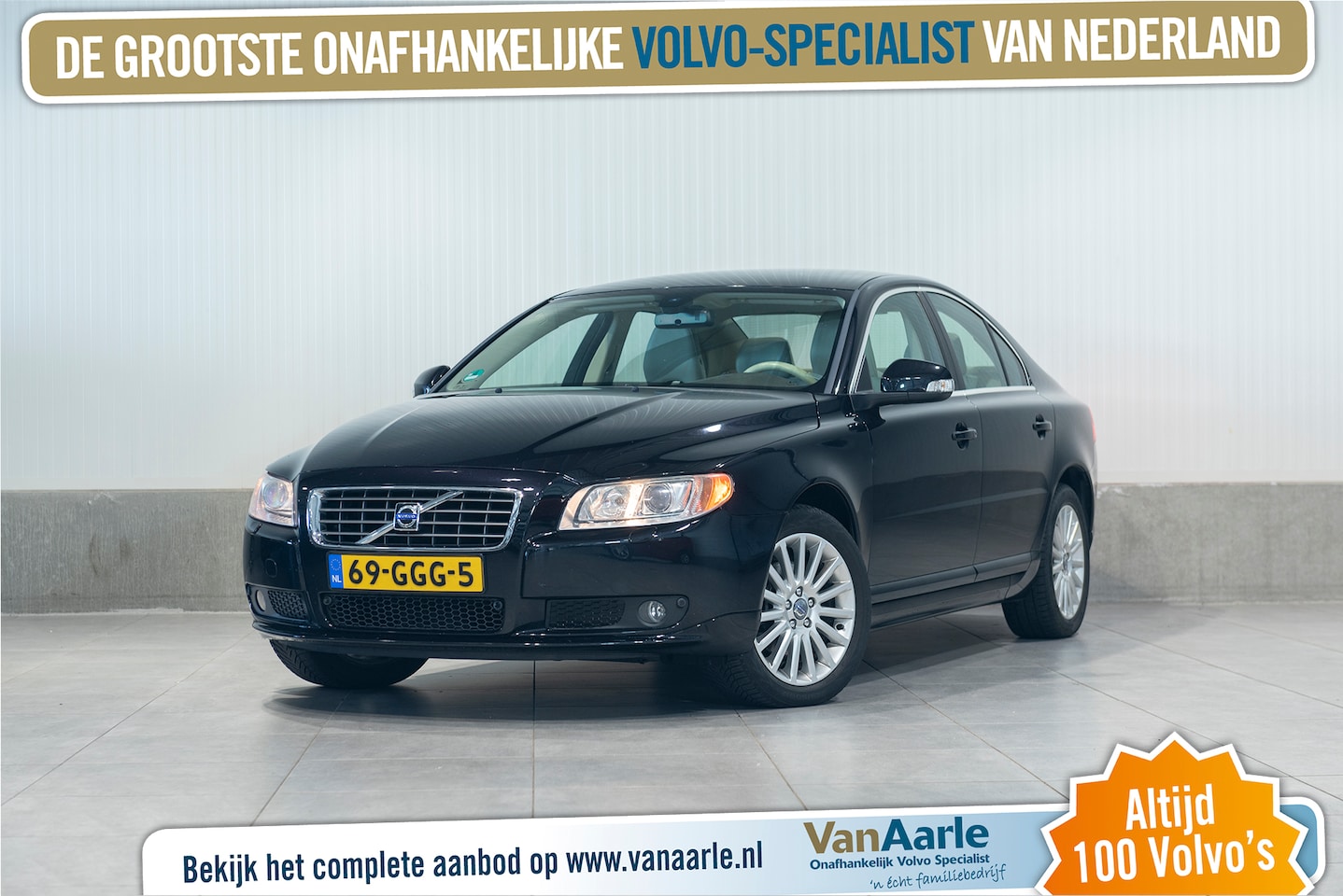 Volvo S80 - 2.5 T Summum Leder Xenon Trekhaak 200pk - AutoWereld.nl