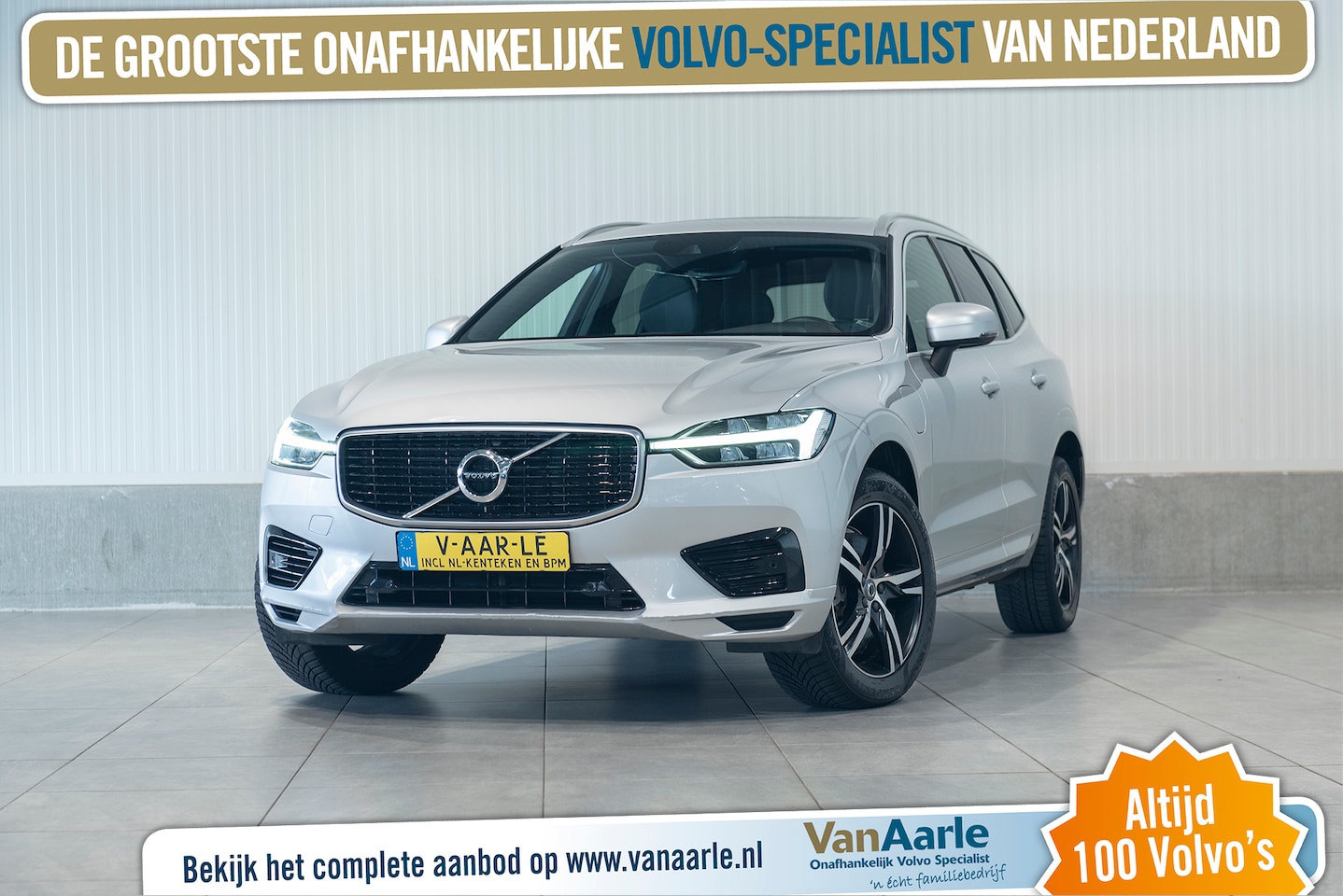 Volvo XC60 - T8 Aut. R-Design Stoelverwarming Navigatie Leder Standkachel 390pk - AutoWereld.nl