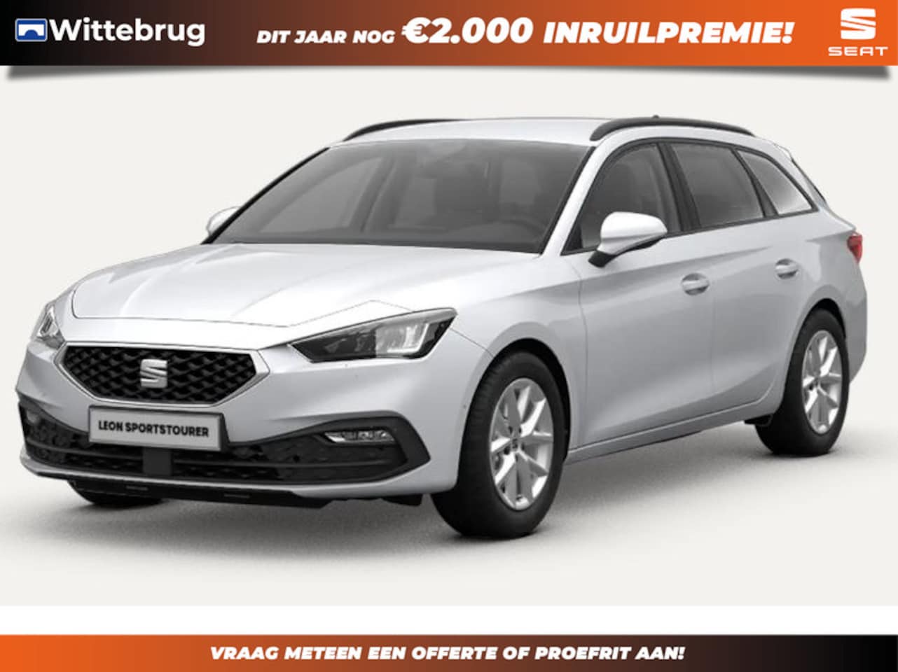 Seat Leon Sportstourer - 1.5 eTSI Style Business Intense / Koplampverlichting LED / achteruitrijcamera / Draadloze - AutoWereld.nl