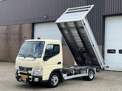 Mitsubishi Canter - Fuso 3S13 / 3-way kipper / Alu kipper / Only 56.210 kg / Airco / NL Truck