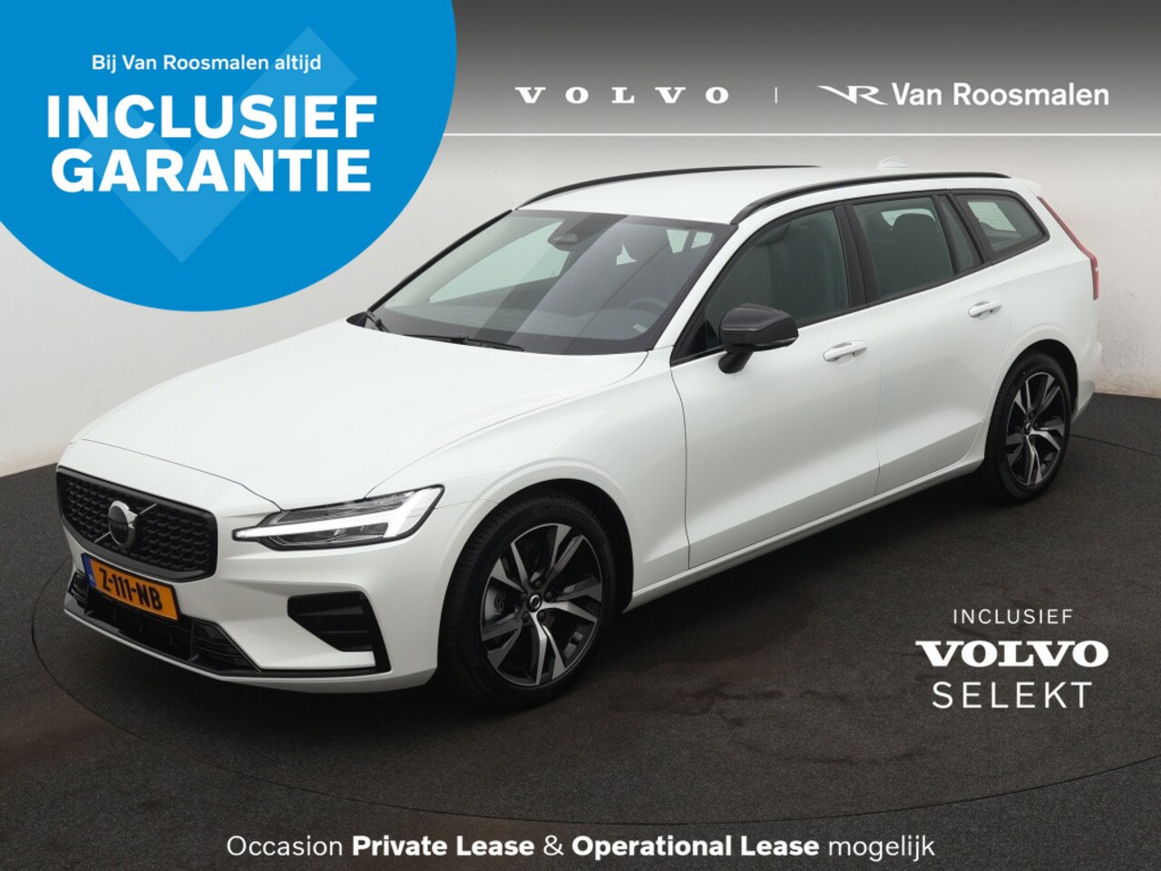 Volvo V60 - 2.0 B4 Plus Dark | Trekhaak | Blis | Lederen bekleding - AutoWereld.nl