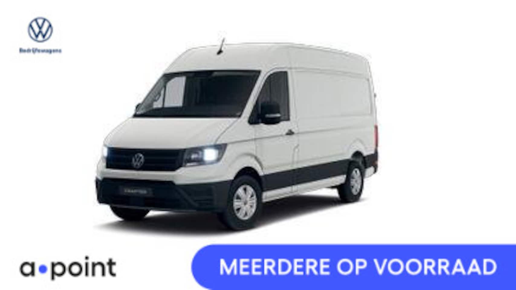 Volkswagen Crafter - Bedrijfswagens Trendline L3H3 2.0 TDI EU6 140 pk GVW 3.5T aut. VOORRAAD!! RIJKLAARPRIJS!! - AutoWereld.nl