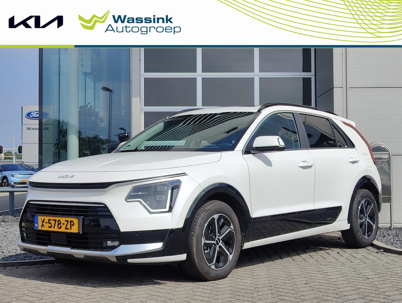 Kia Niro - 1.6 GDi Hybrid 141pk DCT6 DynamicPlusLine | Panorama | Head up Display | Stoel & Stuurverw - AutoWereld.nl