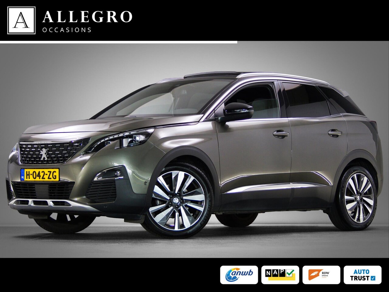 Peugeot 3008 - 1.2 PureTech GT-Line (SCHUIF-/KANTELDAK, TREKHAAK, ACHTERUITRIJCAMERA, APPLE CARPLAY/ANDRO - AutoWereld.nl