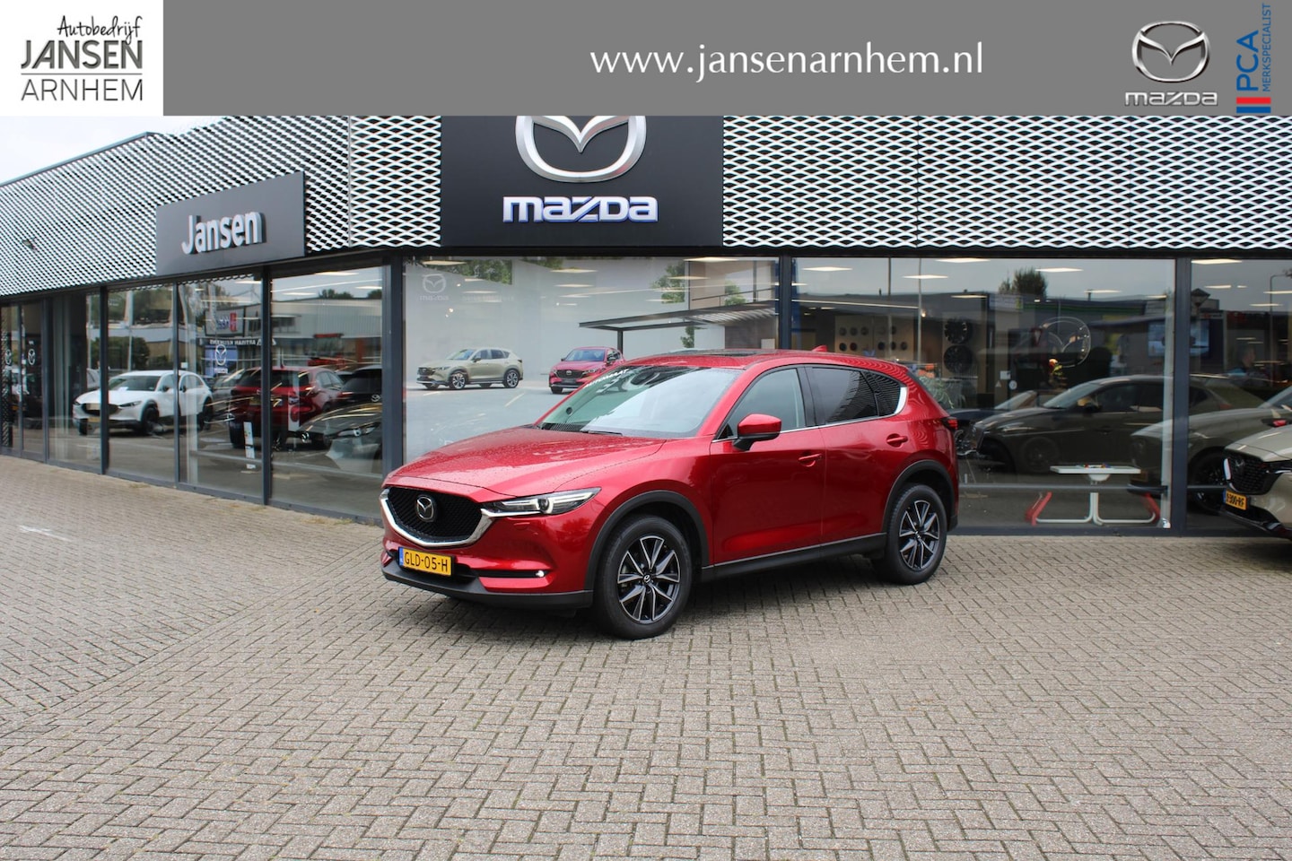 Mazda CX-5 - 2.5 SkyActiv-G 194 GT-M 4WD 2.5 SkyActiv-G 194 GT-M 4WD , Automaat, Schuifdak, Leder, Bose, Adap.Cruise, LMV 19 Inch, - AutoWereld.nl