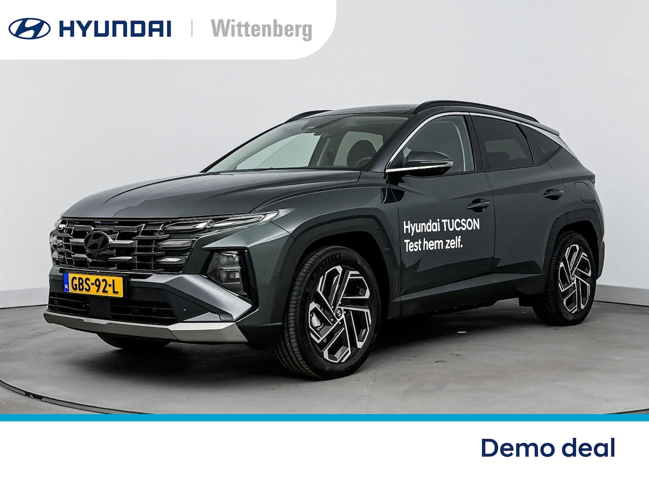 Hyundai Tucson - 1.6 T-GDI PHEV Premium Sky | Nieuwste model! | Panoramadak | Leer | Memory | Head-up displ - AutoWereld.nl