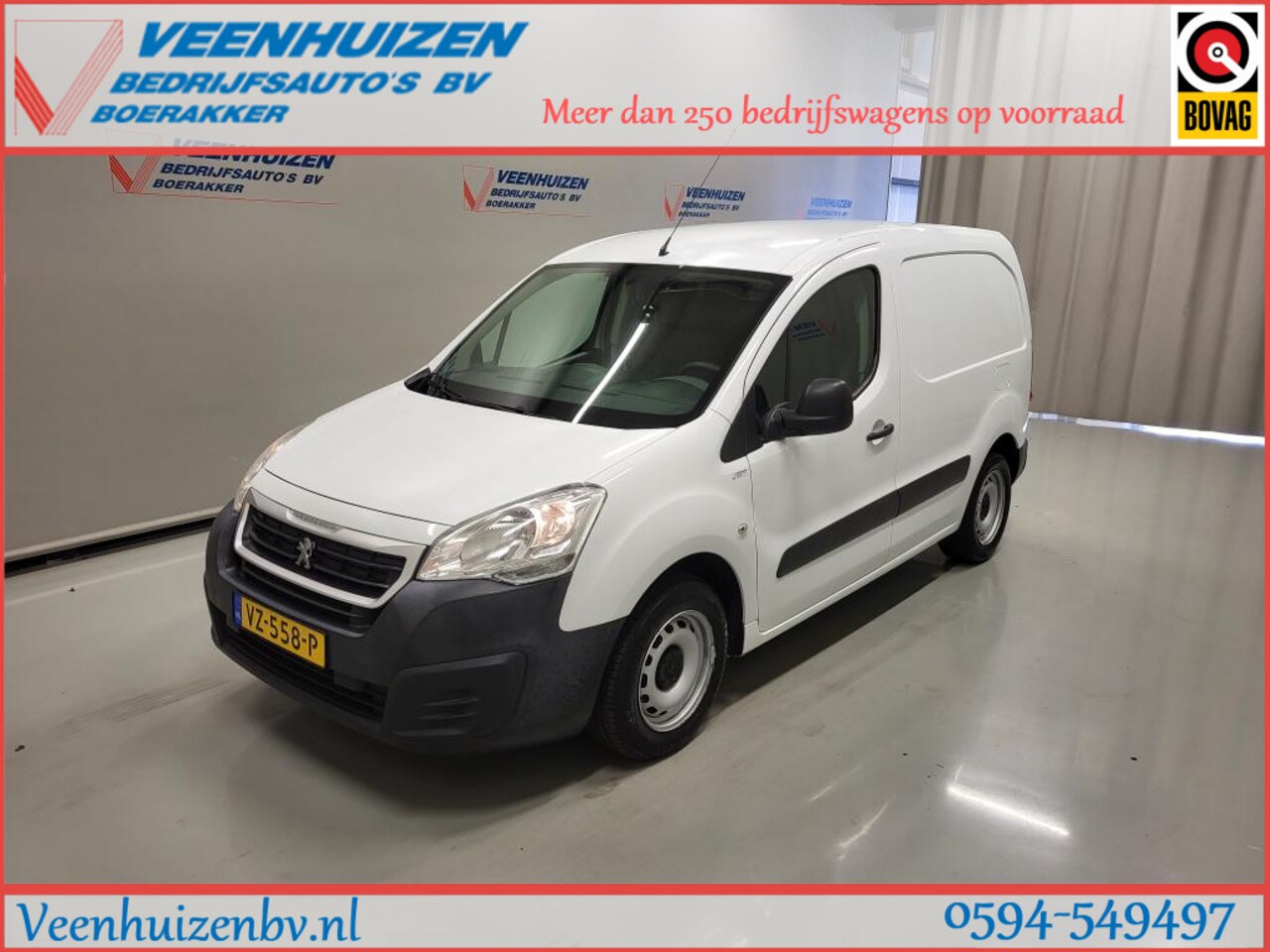 Peugeot Partner - 1.6BlueHDi Airco Euro 6! - AutoWereld.nl