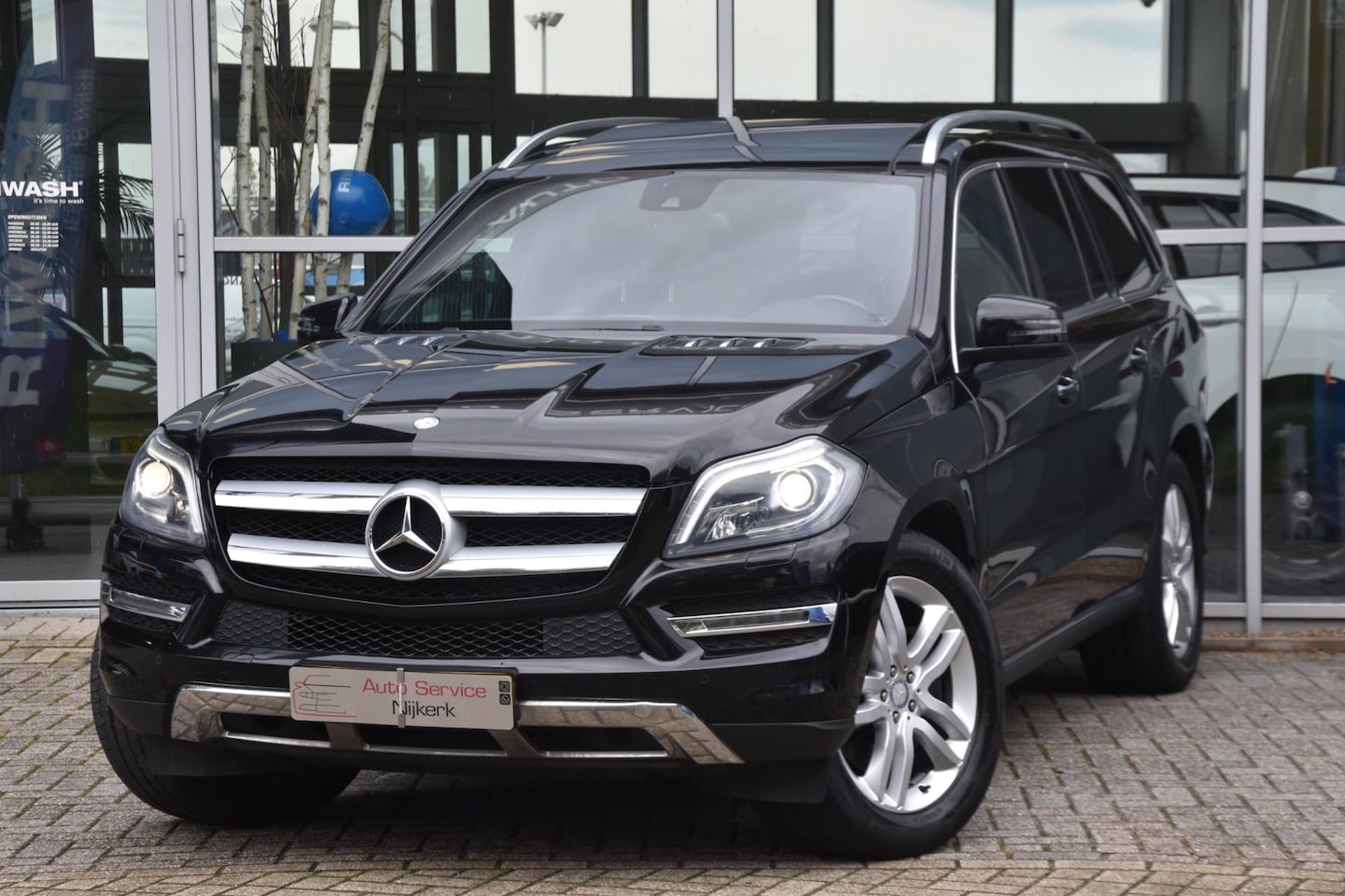 Mercedes-Benz GL-klasse - 500 4-Matic 7 Persoons Standkachel Pano. dak Nav. Leder Led + Inruil Mogelijk - AutoWereld.nl