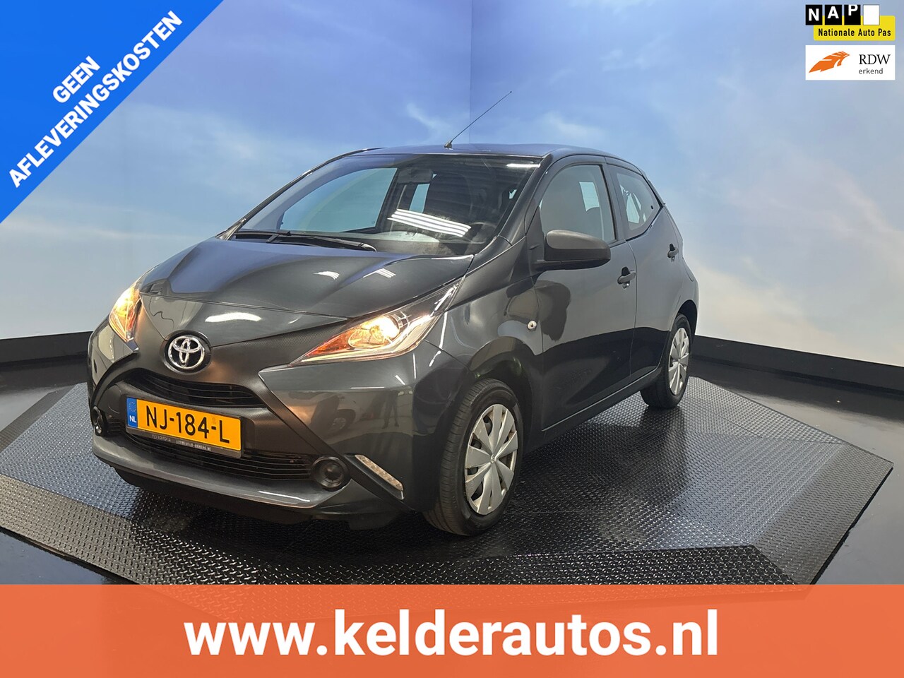 Toyota Aygo - 1.0 VVT-i x-now Airco | Elktr. pakket | 5 deurs - AutoWereld.nl