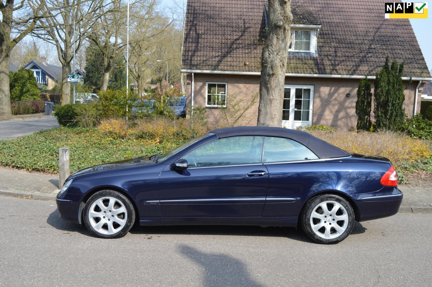 Mercedes-Benz CLK-klasse Cabrio - 200 K. Avantgarde leer/navi/109dkm - AutoWereld.nl