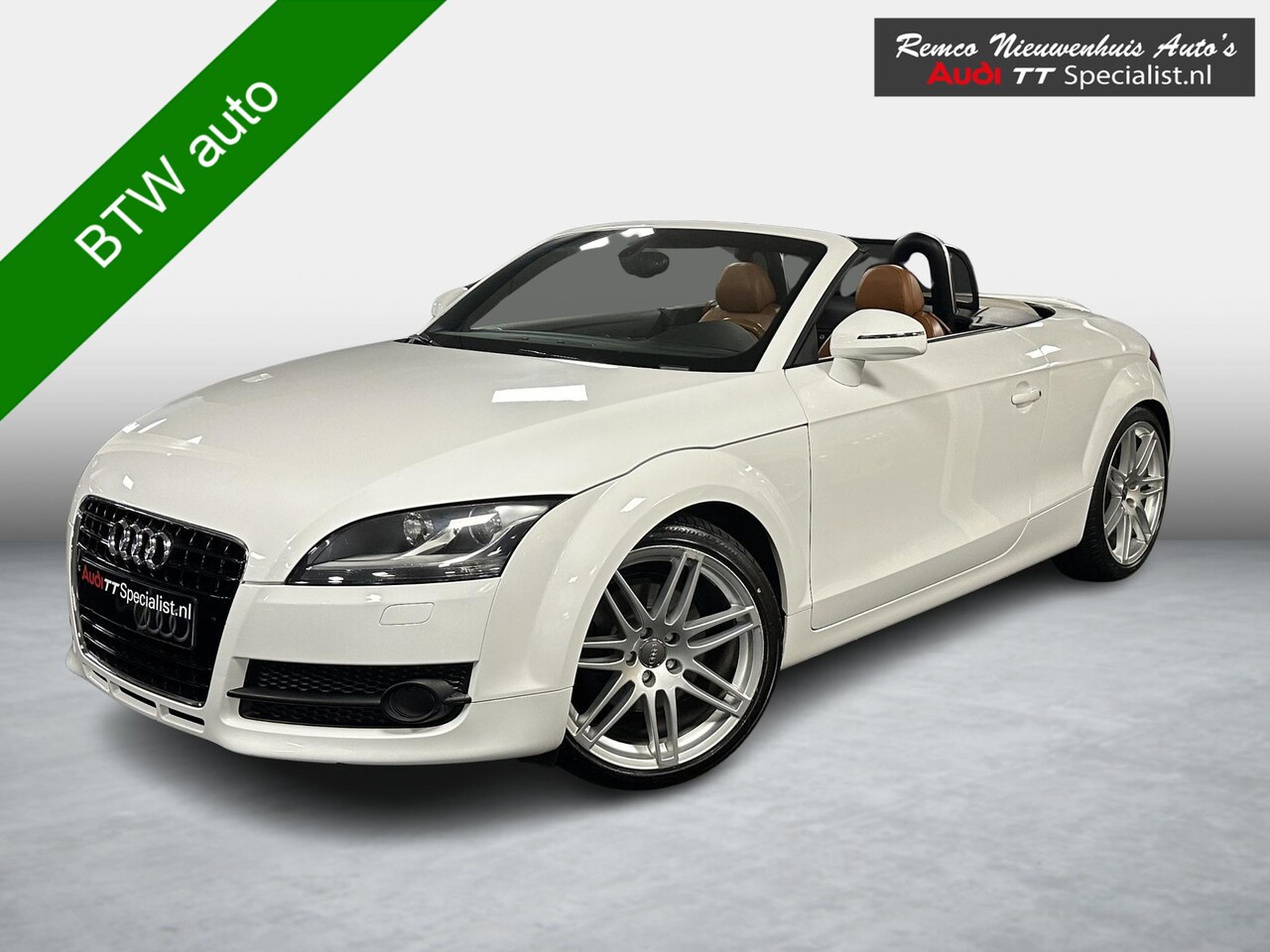 Audi TT Roadster - 2.0 TFSI Pro Line Base Ball Leder R8 Look - AutoWereld.nl