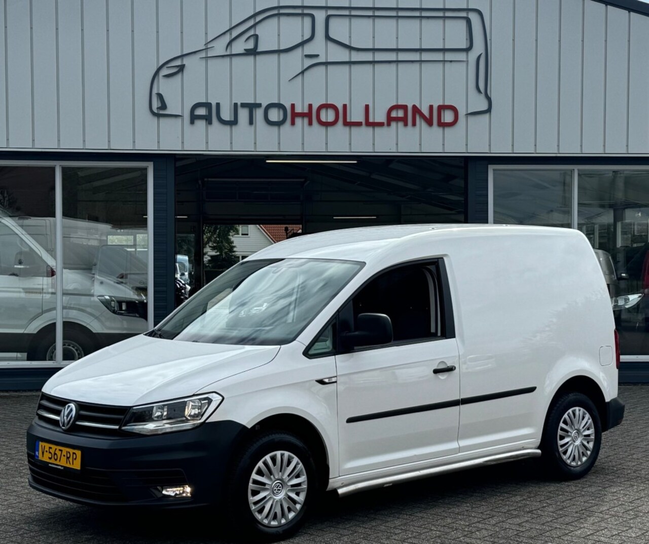 Volkswagen Caddy - 2.0 TDI 55KW 75PK EURO 6 AIRCO/ CRUISE CONTROL/ TREKHAAK/ PARKEE - AutoWereld.nl