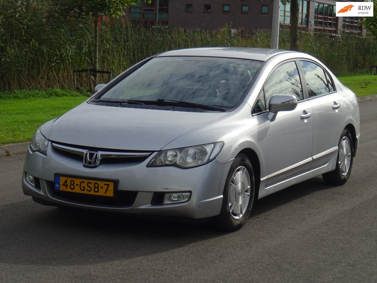 Honda Civic - 1.3 Hybrid BJ2008 AUTOMAAT NAP/CLIMA/LEER/APK - AutoWereld.nl