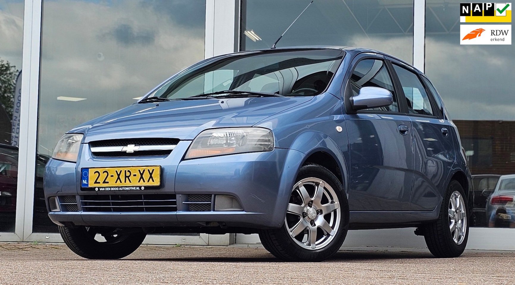 Chevrolet Kalos - 1.4-16V Style Airco Elektrisch pakket APK 09-2025 Mooi! - AutoWereld.nl