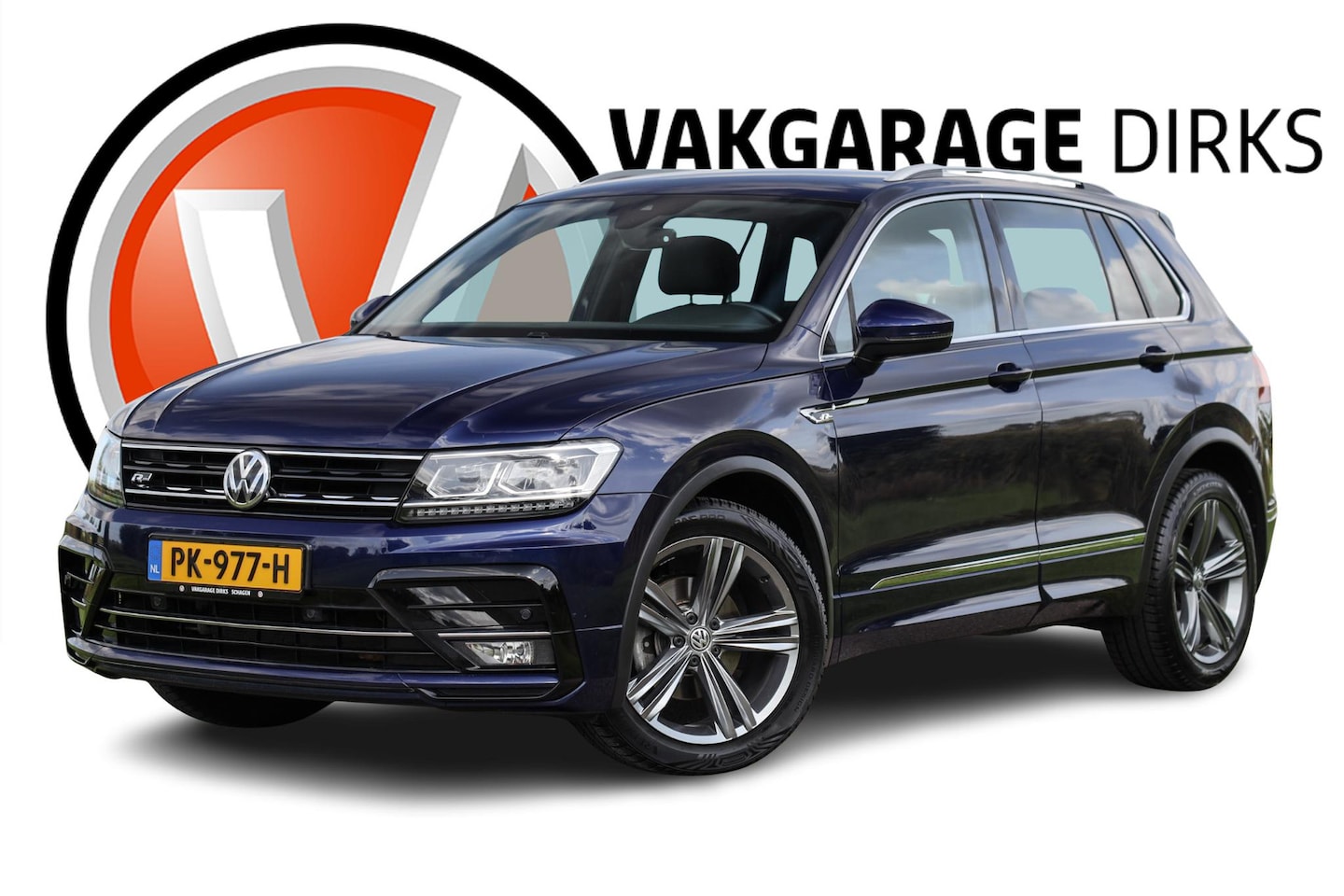 Volkswagen Tiguan - 1.4 TSI 150 PK R-Line ✅ Leder ✅ LED ✅ Virtual - AutoWereld.nl